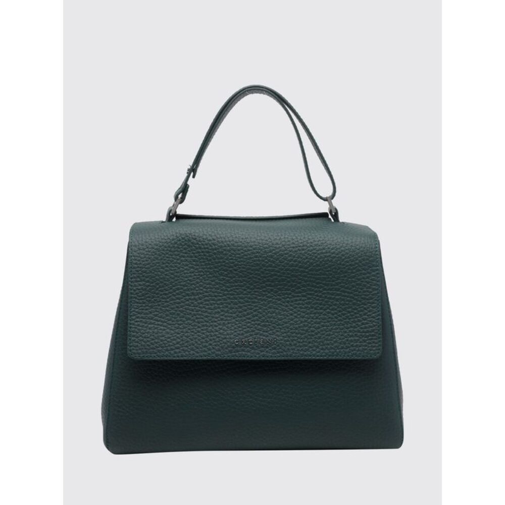 Orciani Women Sveva Medium Handbag Orciani In Hammered Leather With Metal Logo